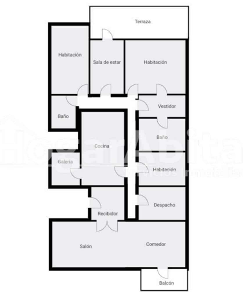 5 camera da letto Appartamento in vendita in Vila-real - 265.000 € (Rif: 9867068)