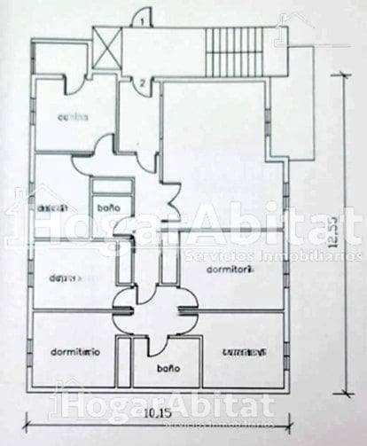 5 sypialnia Mieszkanie na sprzedaż w Miasto Walencja z garażem - 435 000 € (Ref: 9881974)