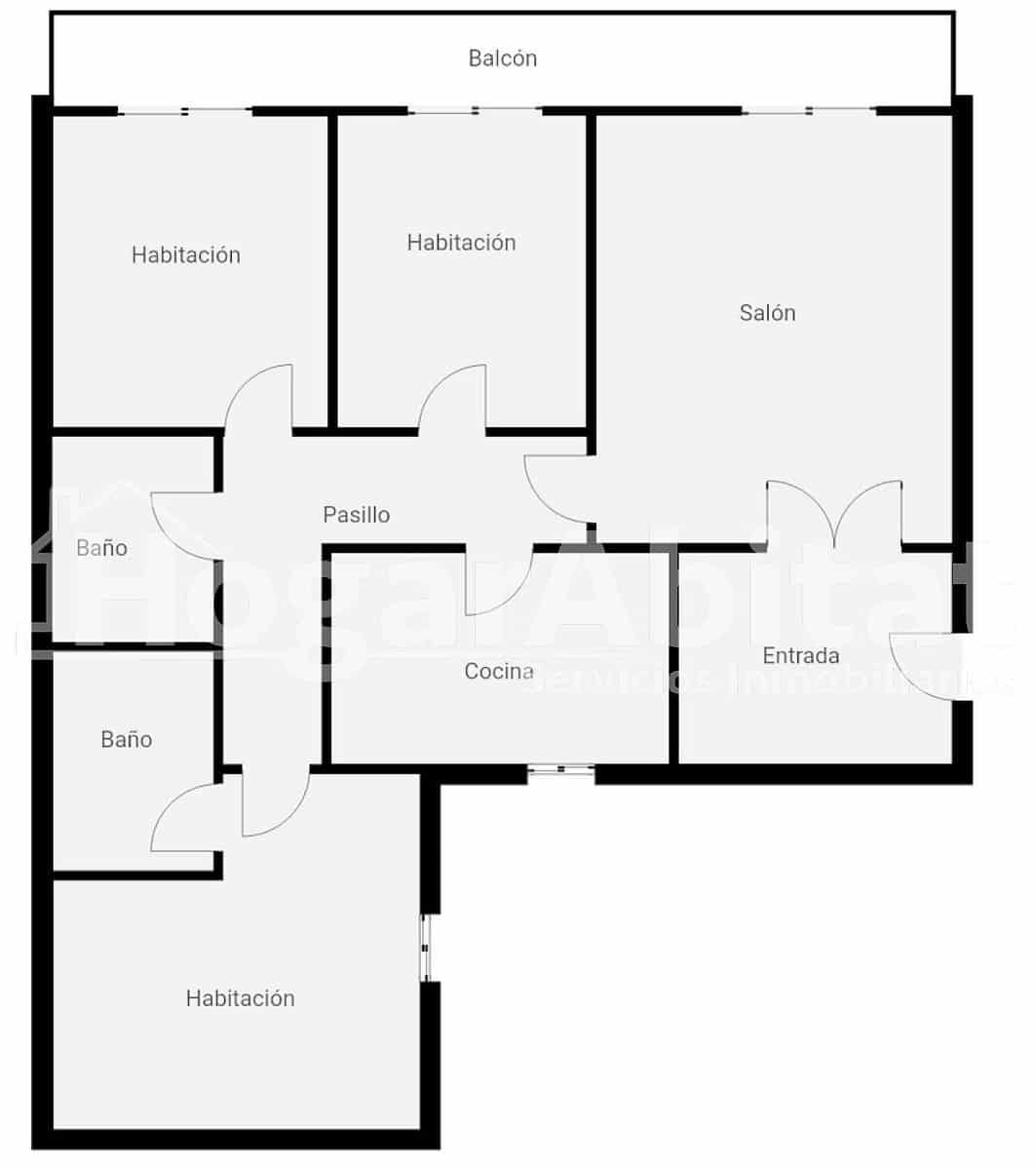 3 quarto Apartamento para venda em Gandia com garagem - 150 000 € (Ref: 9881975)