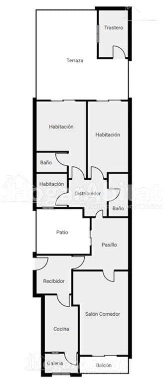 Piso de 3 habitaciones en València ciudad en venta con garaje - 530.000 € (Ref: 9881985)