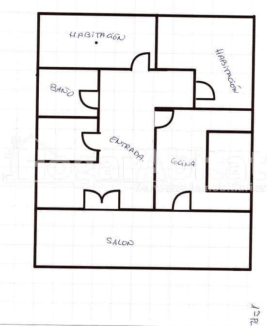 6 bedroom Semi-detached Villa for sale in Burriana / Borriana with garage - € 300,000 (Ref: 9890429)