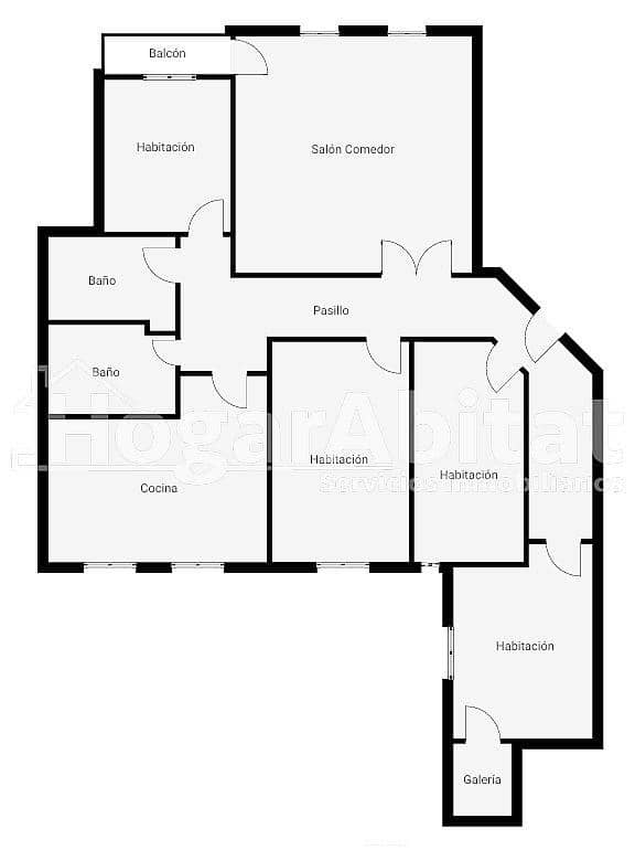 4 sypialnia Mieszkanie na sprzedaż w Miasto Walencja z garażem - 550 000 € (Ref: 9896375)