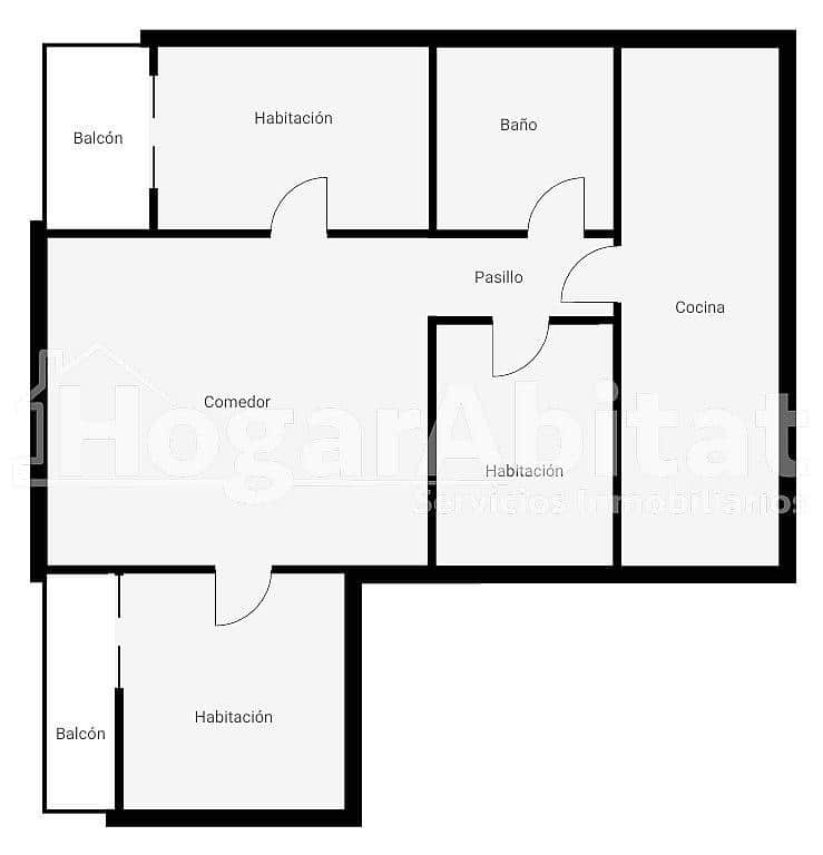 3 camera da letto Appartamento in vendita in Alicante citta - 174.900 € (Rif: 9896376)