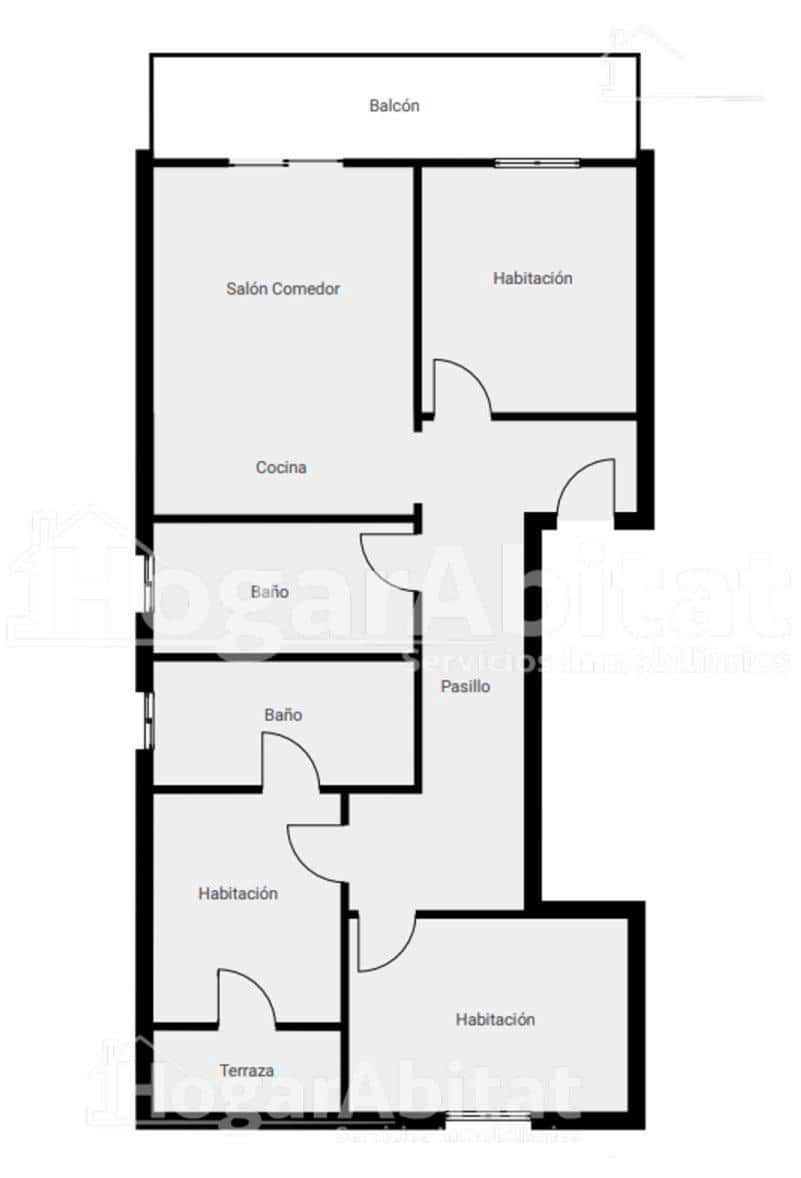 3 bedroom Flat for sale in El Perello - € 182,500 (Ref: 9898739)