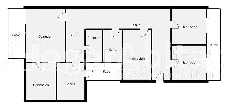 4 Zimmer Wohnung zu verkaufen in Alicante / Alacant Stadt - 172.500 € (Ref: 9903998)