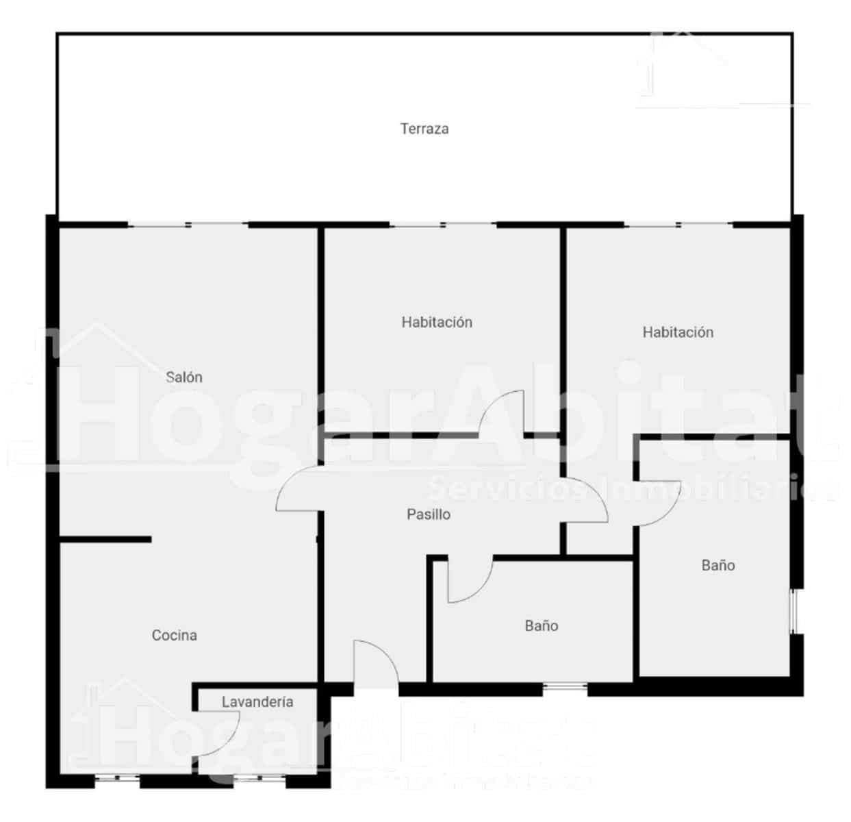 2 makuuhuone Asunto myytävänä paikassa Denia mukana uima-altaan 
autotalli - 385 000 € (Ref: 9908071)