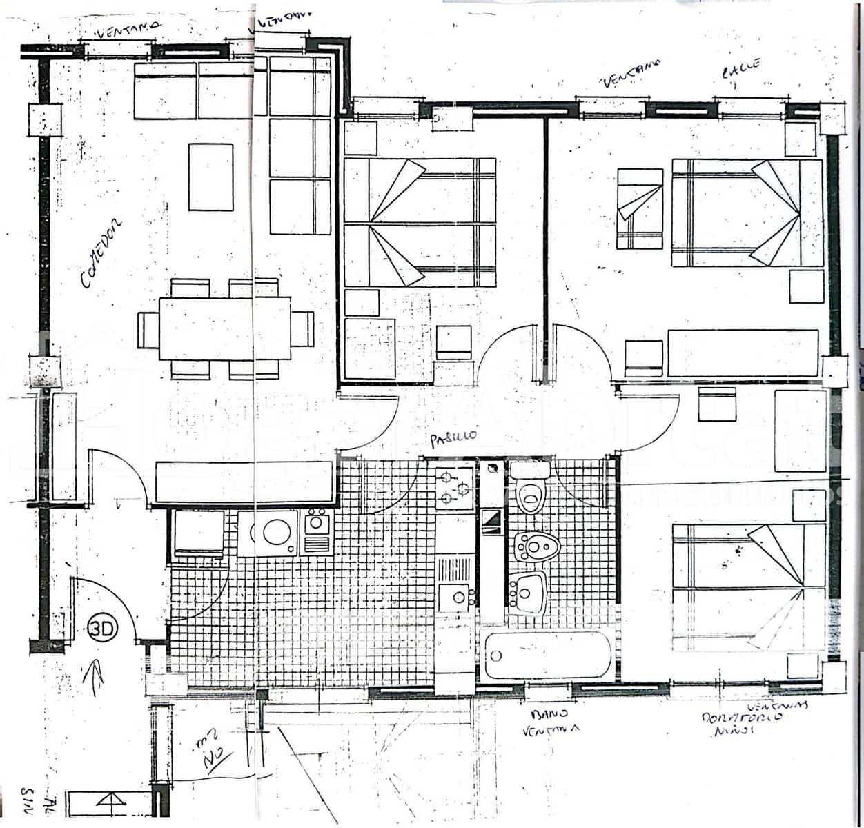 Piso de 3 habitaciones en Paterna en venta - 200.000 € (Ref: 9911130)