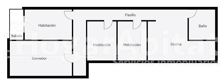 3 makuuhuone Asunto myytävänä paikassa Alicante kaupunki - 165 000 € (Ref: 9913208)
