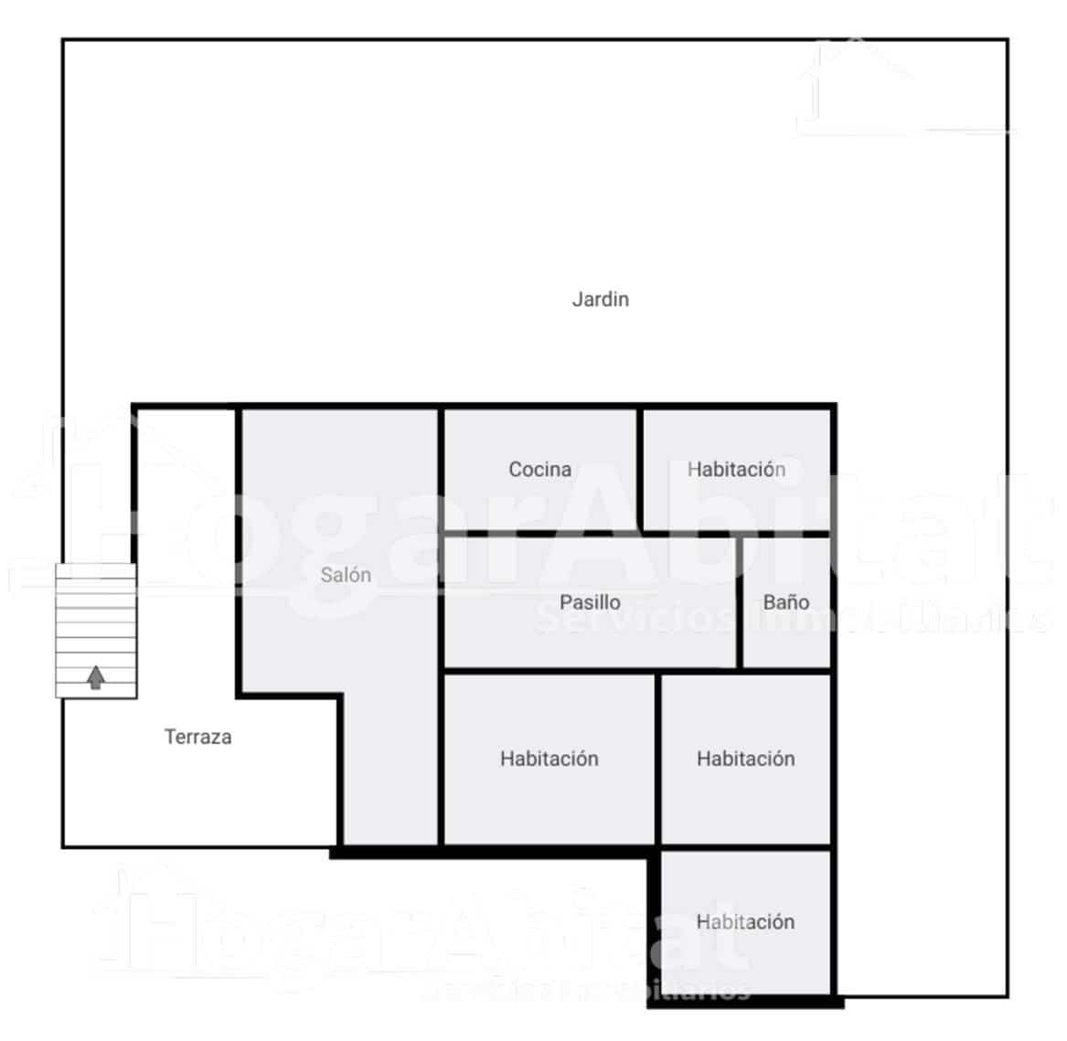 3 slaapkamer Villa te koop in Borriol met zwembad garage - € 285.000 (Ref: 9913227)