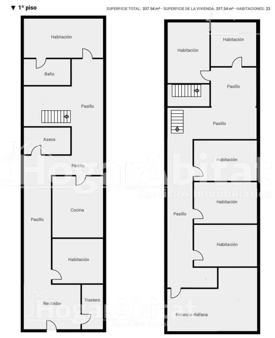 7 sypialnia Dom na sprzedaż w Castello de la Plana - 139 900 € (Ref: 9915889)