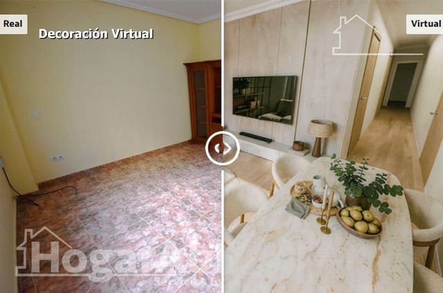 3 quarto Apartamento para venda em Burriana / Borriana - 150 000 € (Ref: 9920474)