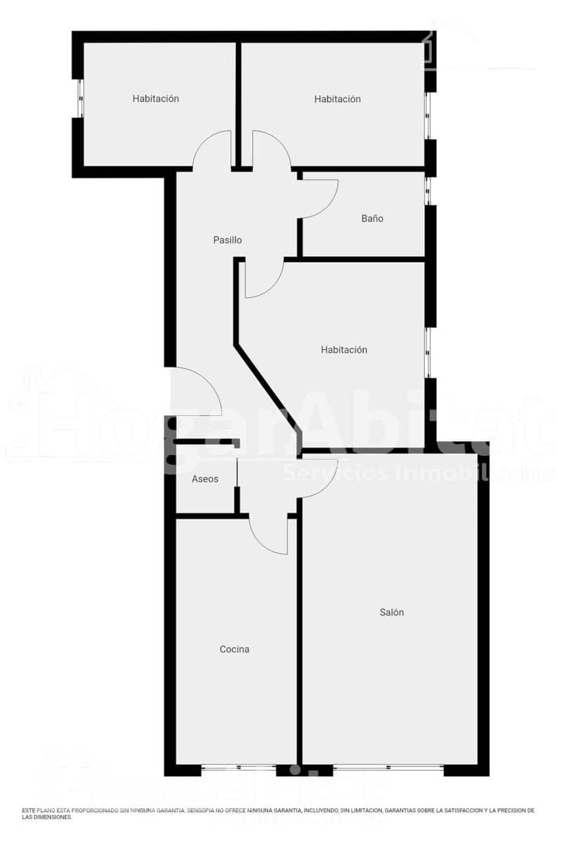 3 bedroom Flat for sale in Tavernes de la Valldigna - € 126,000 (Ref: 9927480)