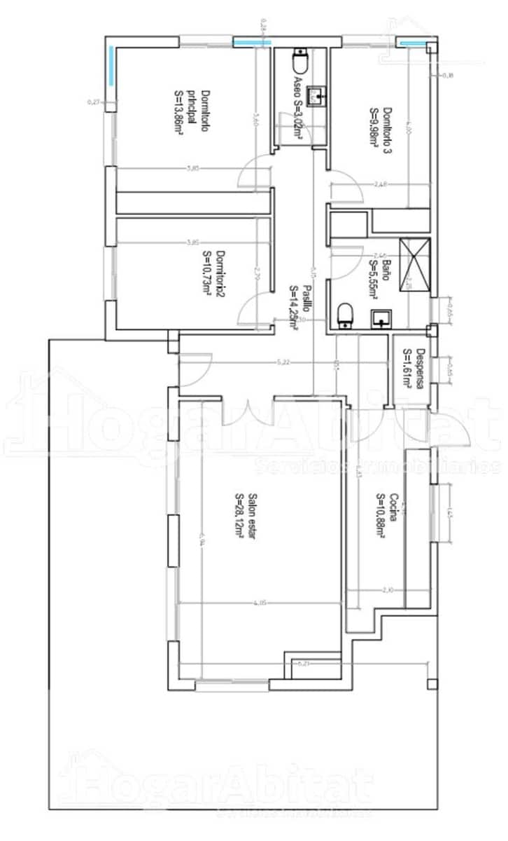 3 bedroom Villa for sale in Valencia city with pool garage - € 398,000 (Ref: 9927483)