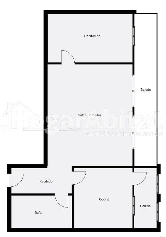 Piso de 1 habitación en Alfafar en venta - 169.000 € (Ref: 9927484)