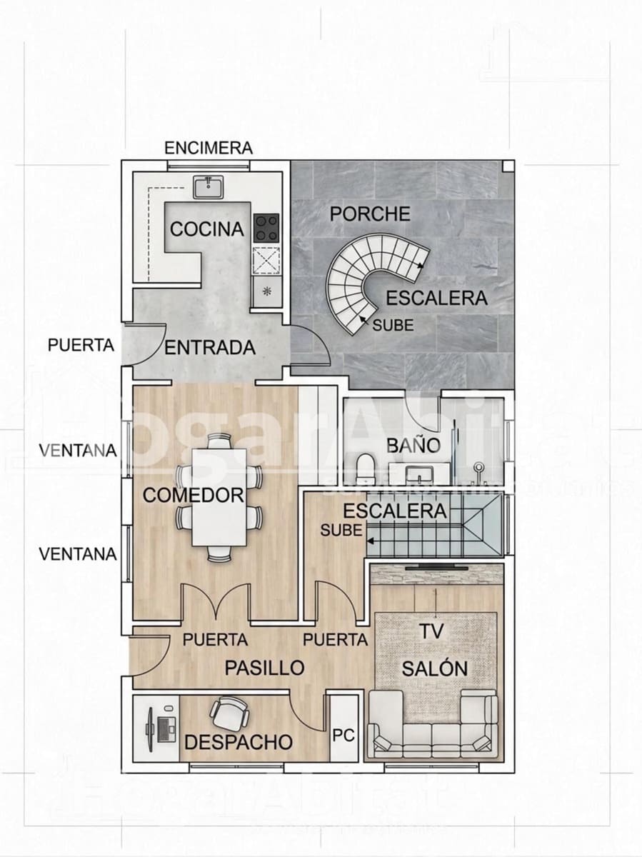 Chalet de 4 habitaciones en Oliva en venta con piscina - 265.000 € (Ref: 9934254)