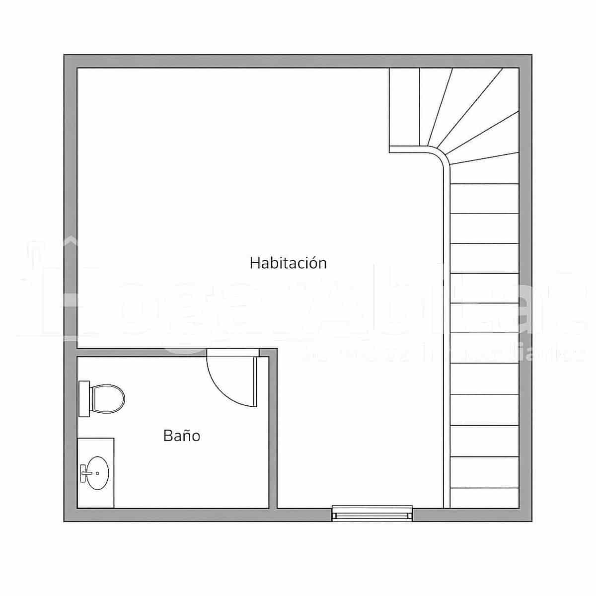 2 Zimmer Haus zu verkaufen in Tavernes de la Valldigna - 60.000 € (Ref: 9940031)
