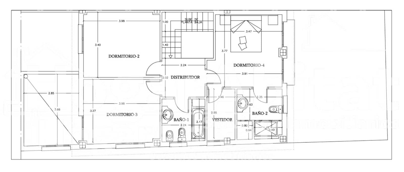 4 quarto Moradia em Banda para venda em Castello de Rugat com garagem - 185 000 € (Ref: 9942569)