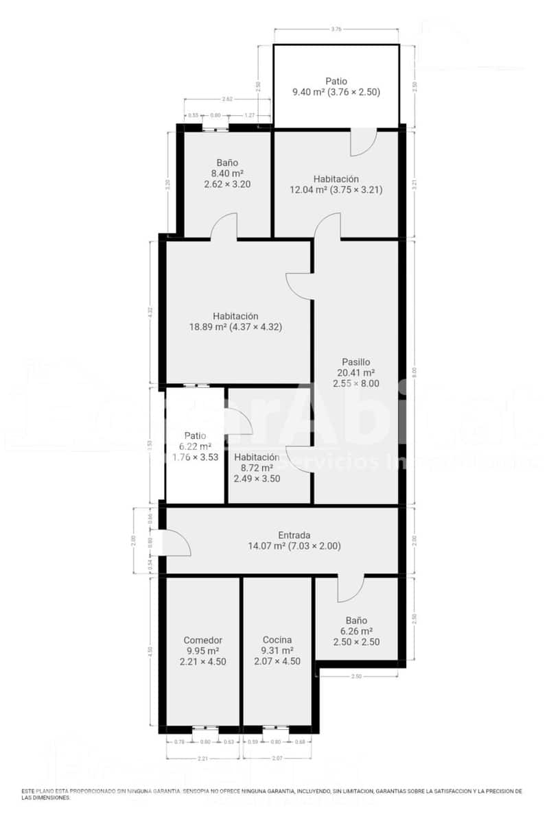 3 soveværelse Lejlighed til salg i Oliva - € 170.000 (Ref: 9954277)