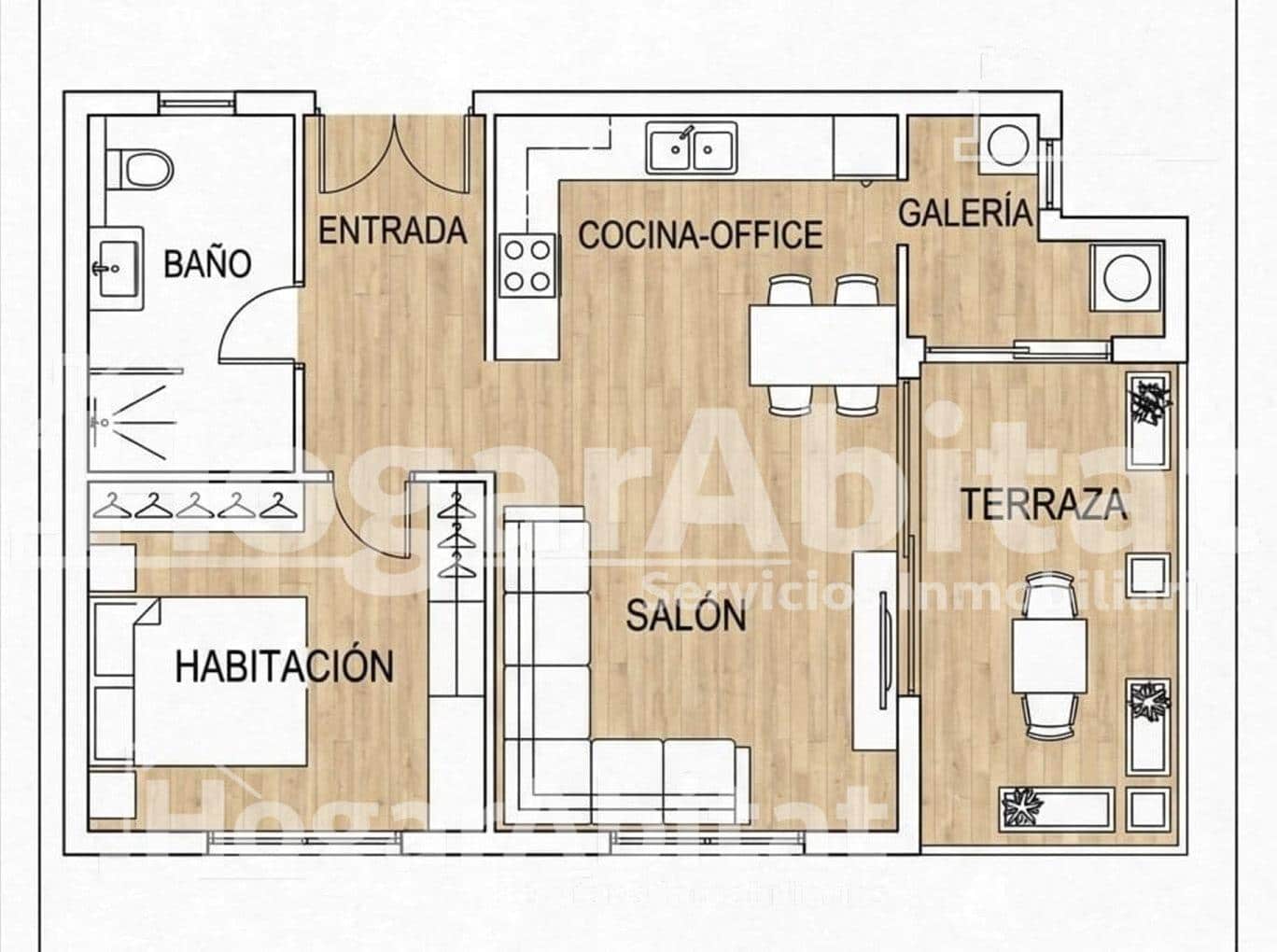 1 camera da letto Appartamento in vendita in Miramar con piscina - 154.000 € (Rif: 9958025)