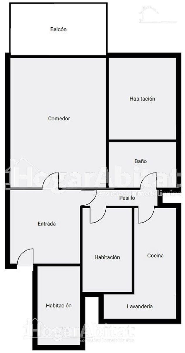 3 slaapkamer Flat te koop in Alicante stad - € 155.000 (Ref: 9965332)
