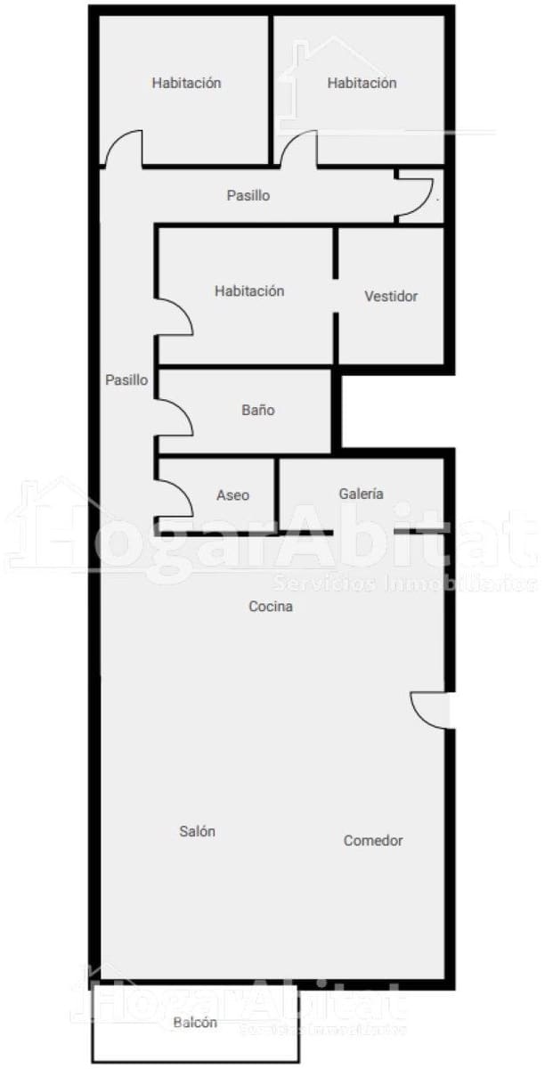 3 sypialnia Mieszkanie na sprzedaż w Castello de la Plana - 245 000 € (Ref: 9970644)