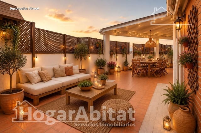 Ático de 3 habitaciones en Arrancapins, València ciudad en venta con garaje - 625.000 € (Ref: 9975497)