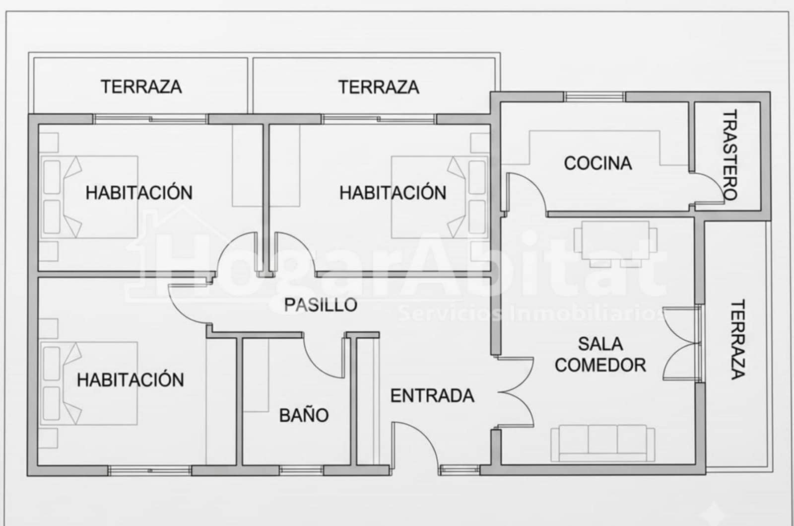 Piso de 3 habitaciones en Elche / Elx en venta - 219.900 € (Ref: 9978939)