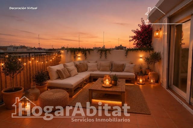 Ático de 3 habitaciones en Arrancapins, València ciudad en venta con garaje - 625.000 € (Ref: 9978943)