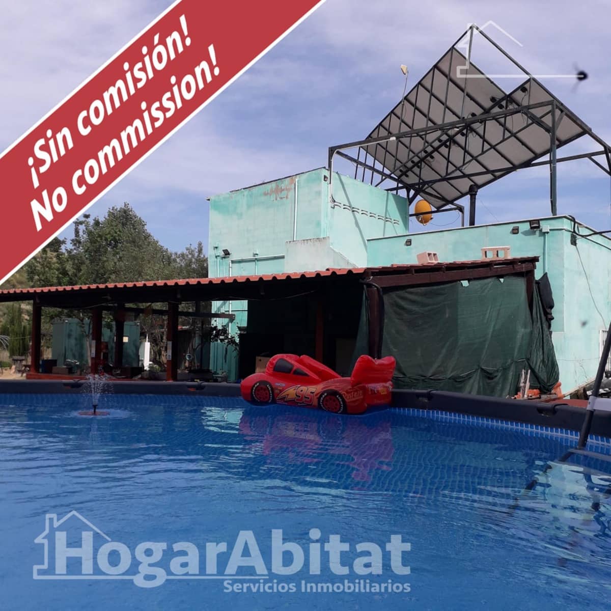 2 quarto Moradia para venda em Alborache com piscina garagem - 135 000 € (Ref: 9986919)