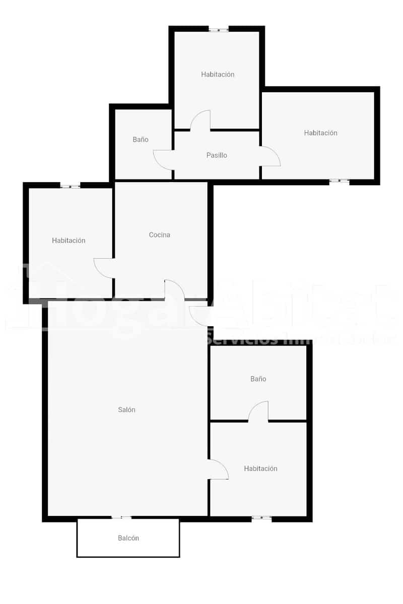 Piso de 4 habitaciones en Gandia en venta - 238.000 € (Ref: 9997157)