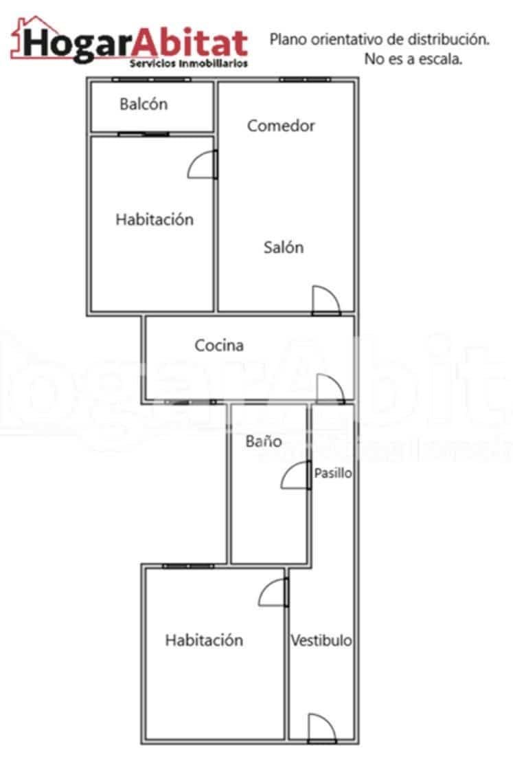 2 chambre Appartement à vendre à Valence ville - 142 000 € (Ref: 9997163)