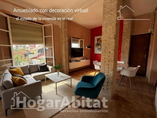 2 Zimmer Wohnung zu verkaufen in La Malva-Rosa, València Stadt - 350.000 € (Ref: 9997165)