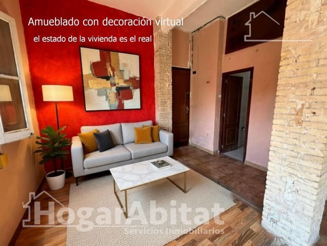 2 Zimmer Wohnung zu verkaufen in La Malva-Rosa, València Stadt - 350.000 € (Ref: 9997165)