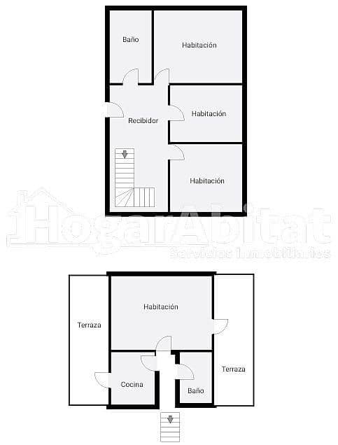 3 sypialnia Penthouse na sprzedaż w Castello de la Plana z garażem - 230 000 € (Ref: 9999655)
