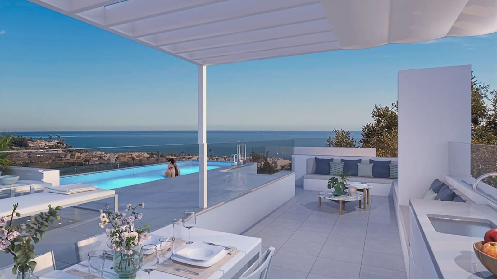 1 camera da letto Appartamento in vendita in La Cala de Mijas con piscina garage - 352.000 € (Rif: 10054673)