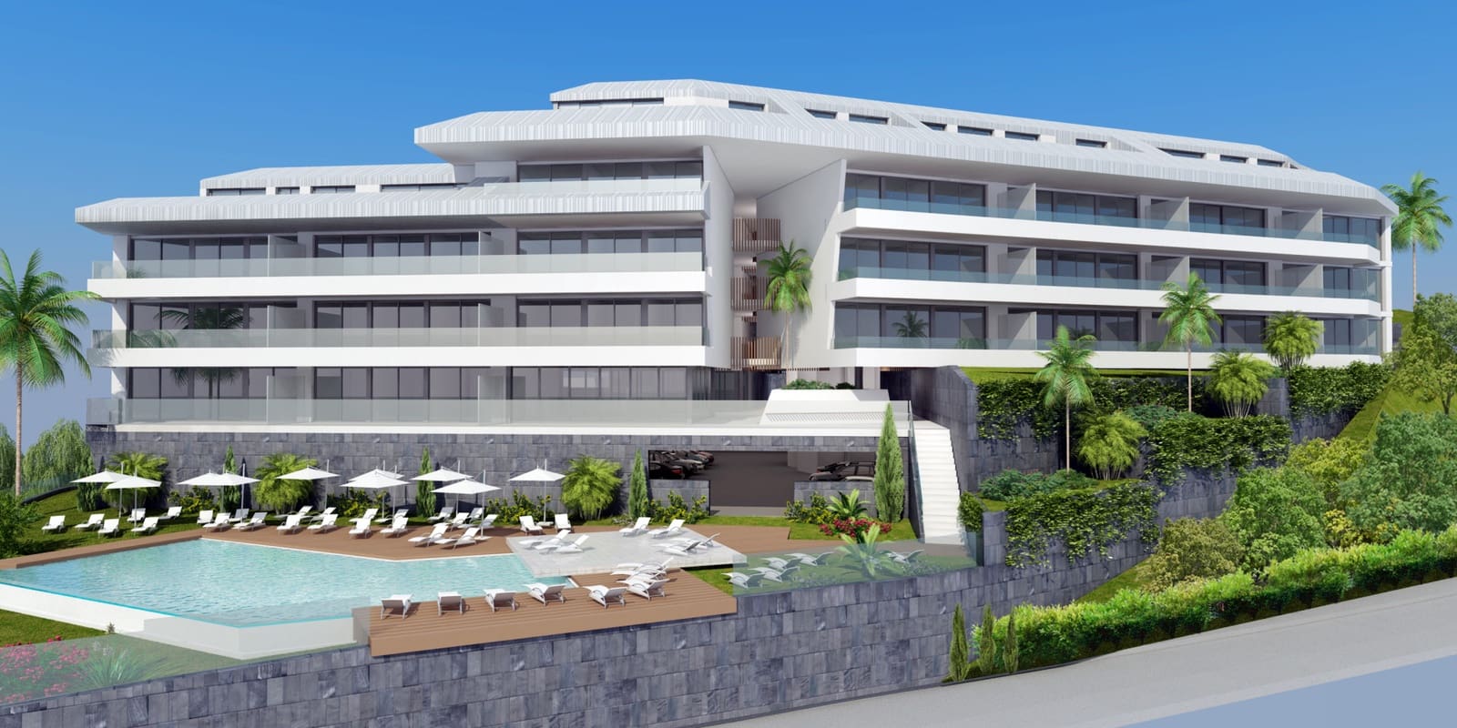 2 soveværelse Lejlighed til salg i Fuengirola med swimmingpool - € 455.000 (Ref: 8190189)