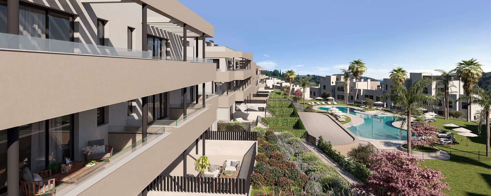 Apartamento de 3 habitaciones en Casares en venta con piscina - 380.000 € (Ref: 8591645)