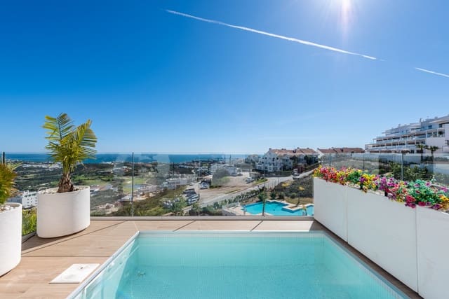 2 sypialnia Penthouse na sprzedaż w La Cala de Mijas, Mijas z basenem garażem - 995 000 € (Ref: 9445858)