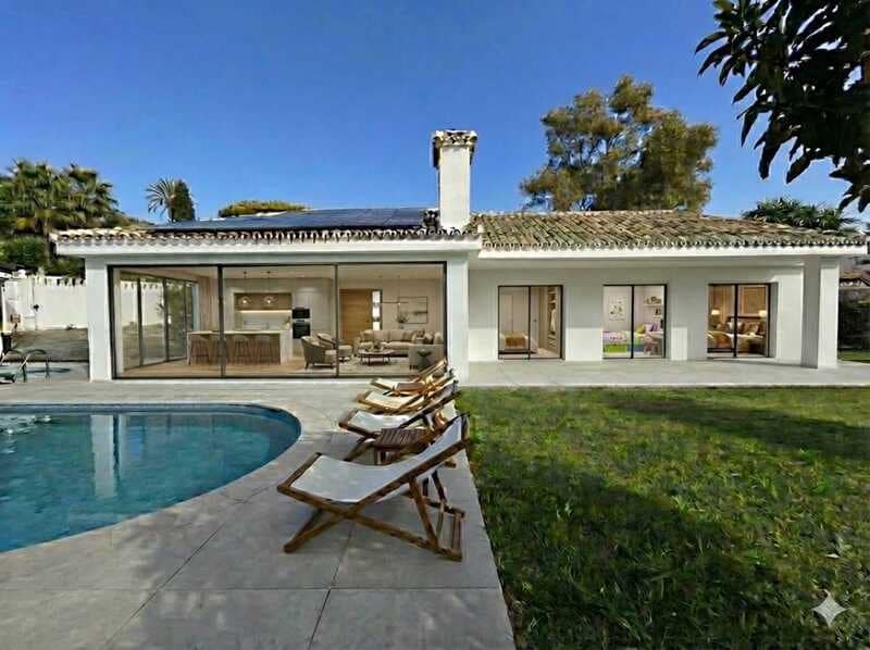 2 bedroom Villa for sale in Benalmadena with pool garage - € 820,000 (Ref: 9491097)