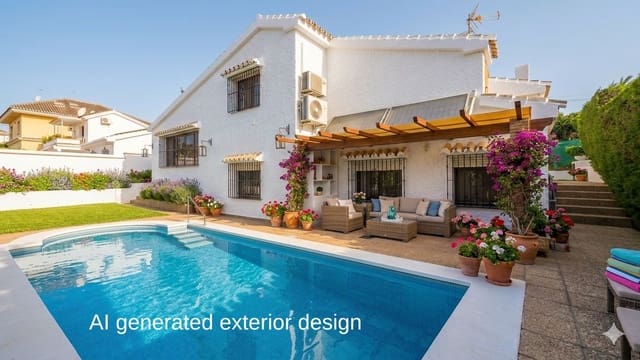 3 soverom Villa til salgs i Fuengirola med svømmebasseng garasje - € 985 000 (Ref: 9607228)