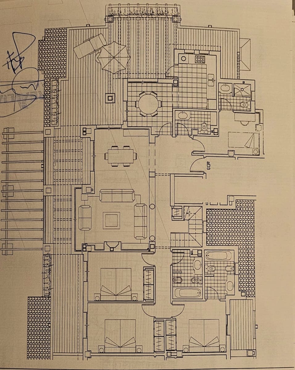5 sypialnia Penthouse na sprzedaż w New Golden Mile z basenem garażem - 900 000 € (Ref: 9636479)