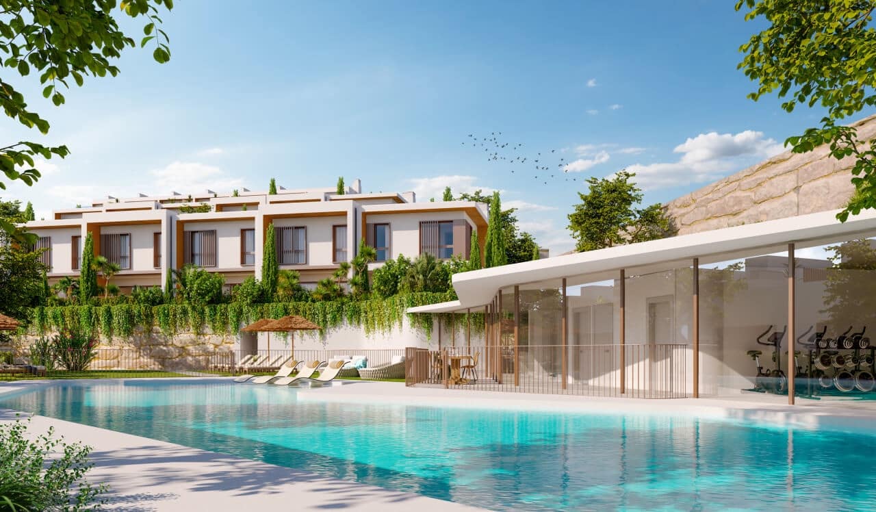 3 chambre Maison de Ville à vendre à La Cala de Mijas avec piscine garage - 680 000 € (Ref: 9647774)