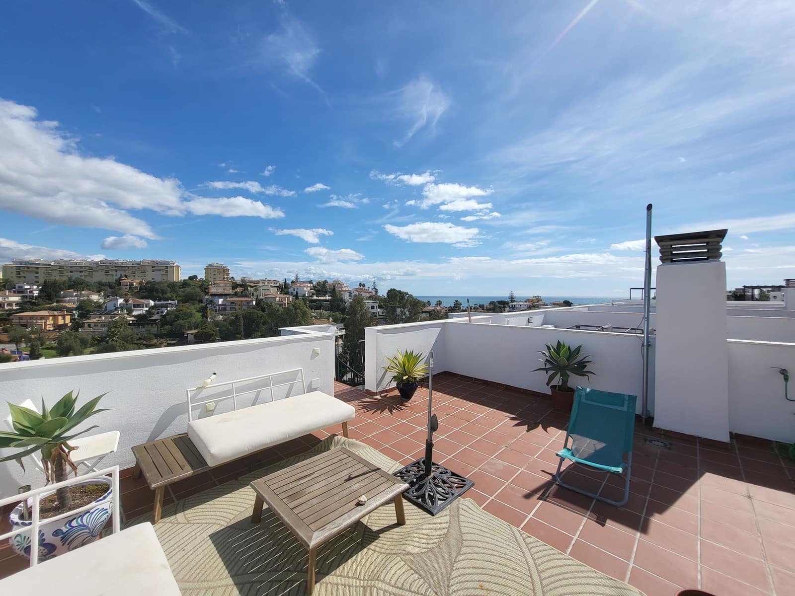 2 soverom Penthouse til salgs i La Cala de Mijas med svømmebasseng garasje - € 315 000 (Ref: 9690057)