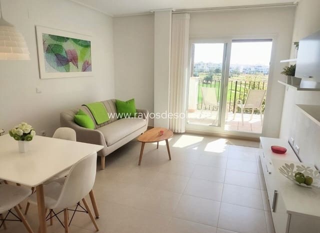 Apartamento de 2 habitaciones en Hacienda Riquelme Golf, Murcia ciudad en venta con piscina - 173.995 € (Ref: 10006095)