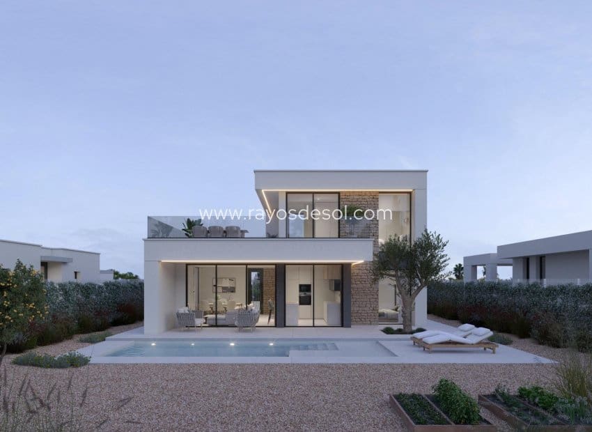 3 Zimmer Villa zu verkaufen in Hacienda del Alamo mit Pool - 618.046 € (Ref: 10006097)
