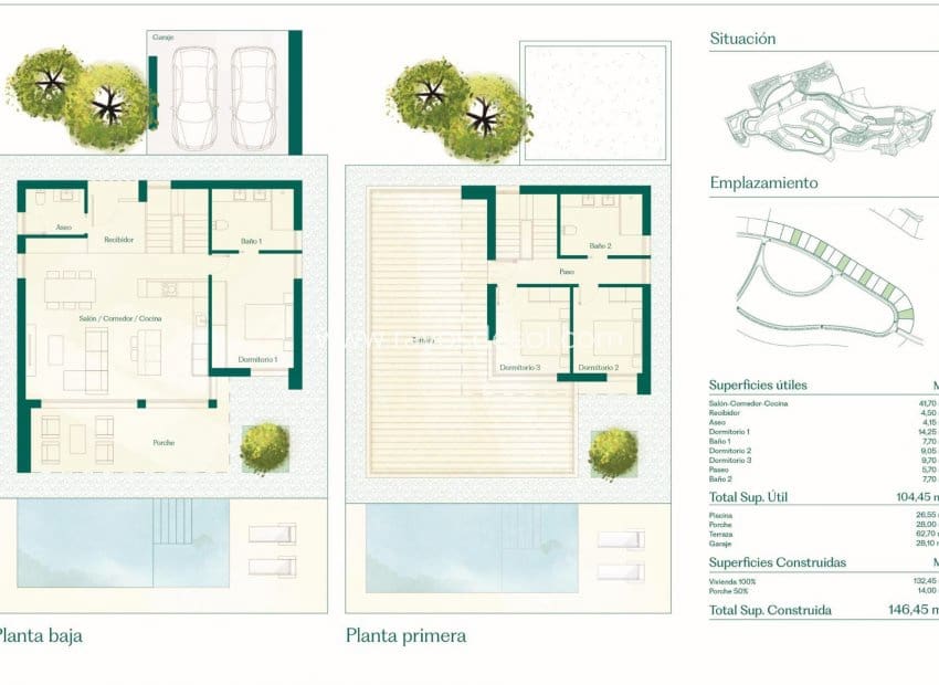 3 Zimmer Villa zu verkaufen in Hacienda del Alamo mit Pool - 618.046 € (Ref: 10006097)