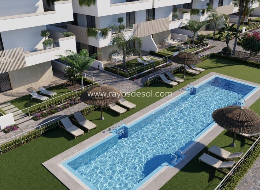 2 sovrum Lägenhet till salu i Torre-Pacheco med pool - 315 900 € (Ref: 10006101)