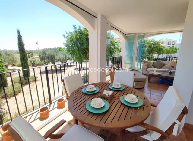 2 chambre Appartement à vendre à Hacienda Riquelme Golf, Murcie ville avec piscine - 164 950 € (Ref: 10006107)