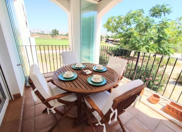 Apartamento de 2 habitaciones en Hacienda Riquelme Golf, Murcia ciudad en venta con piscina - 164.950 € (Ref: 10006107)