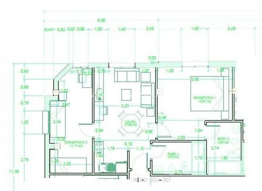 2 bedroom Apartment for sale in Los Alcazares with pool - € 163,000 (Ref: 10006108)